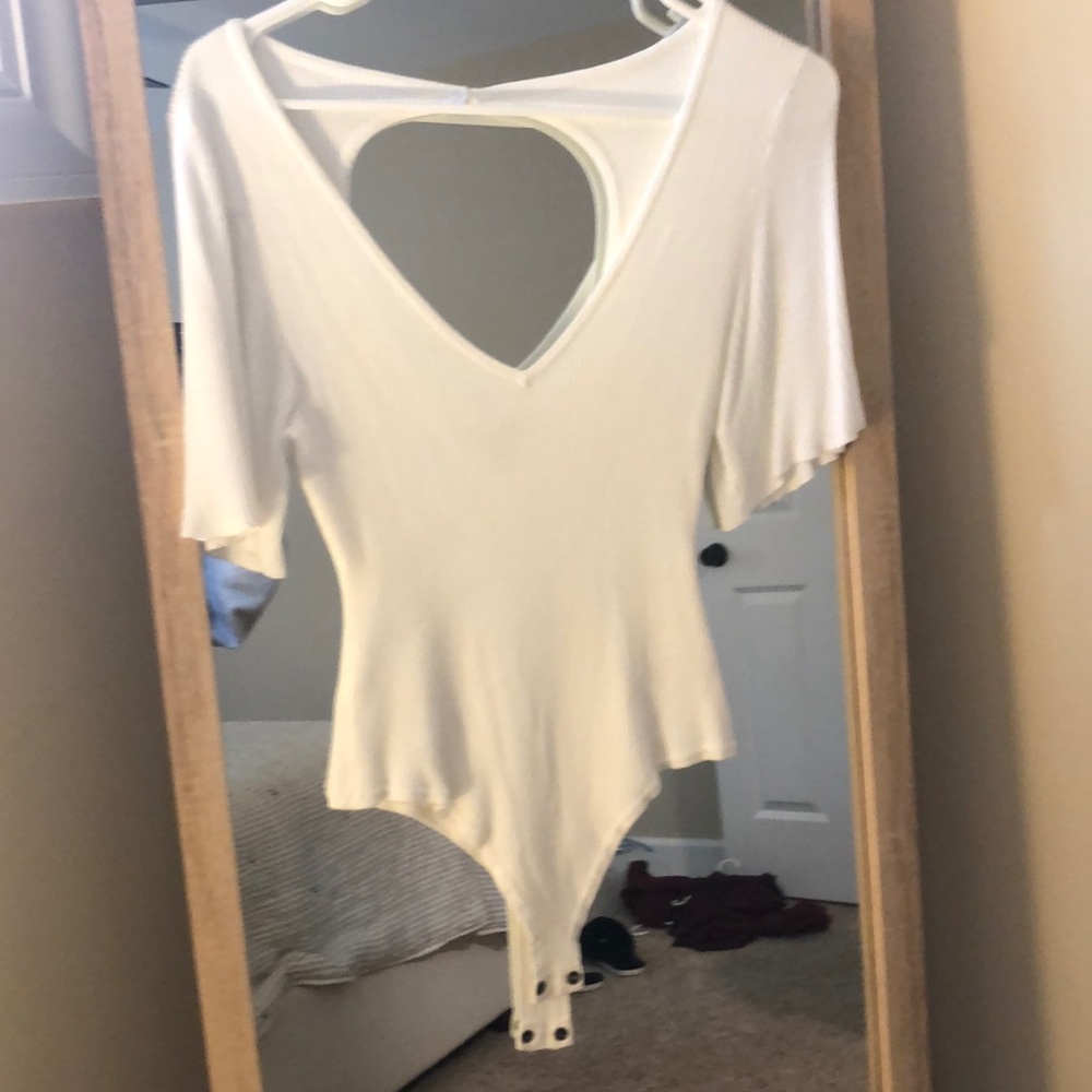 Society Amuse white bodysuit